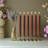Fluted Ribbed Grooved LED Flameless Taper Candles, Remote, On/Off Button, Battery Operated, 6 Pack-878360795