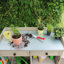 Gartenbank aus Holz