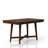 Dining Table Set with Mixed Benches & 2 Upholstered Chairs