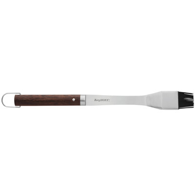 Brosse à rôtir en acier inoxydable avec poignée en bois 16,5 po BergHOFF Essentials