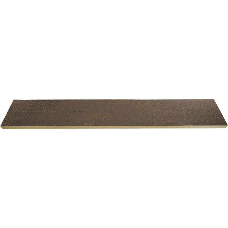 Rough Cedar Endurathane Faux Wood Beam Plank, Cedar Bark, 6" H x 144" W x 1" D