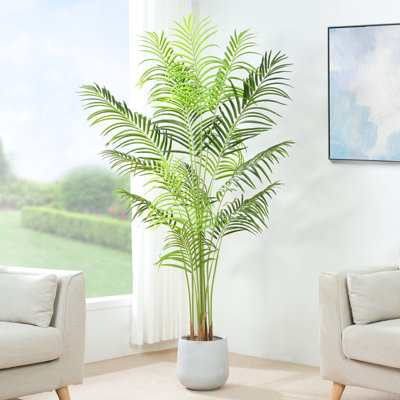 Anjie Faux Palm Tree in Pot