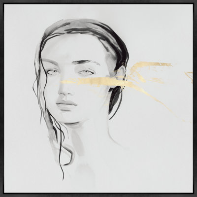 Ink Portrait II Print by D’Alessandro Léon
