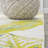 Marlinton Tropical Leaves Ivory/Green Rug-799356195