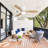 52 Inch Wooden Ceiling Fan With 18W Led Light 3 Solid Wood Blades Remote Control Reversible Dc Motor For Home-179892930-179892931