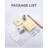 Single Handle Square 1 -Spray Shower Faucet 1.8 GPM With 15 In. Shower Arm And Pressure Balance-111448608