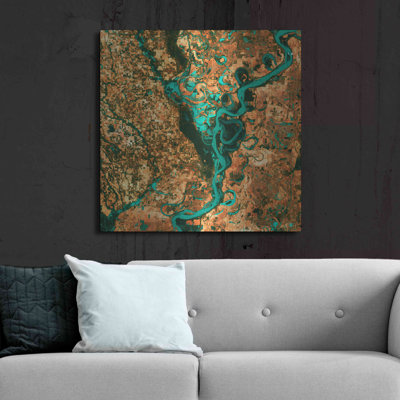 " Earth As Art Meandering " by NASA Earth As Art