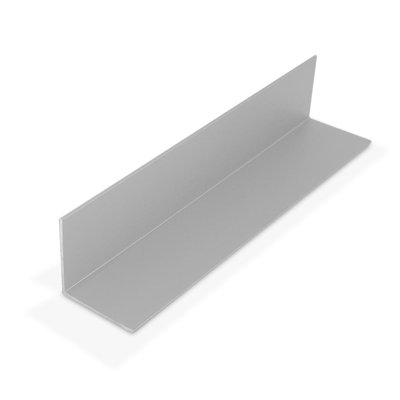 Outwater Industries Extruded Aluminum Angle Alu1569-S Satin Finish 1-1/2''X 1-1/2''X 1/16'' Aluminum Angle Moulding 36 (Pack Of 4)