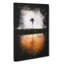 Reflection of a Palm Tree in Hawaii - Wrapped Canvas-56637413