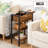 Mychele 25.2" Tall End Table with Storage and Charging Station-881914730