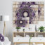 « mauve à motif fractal avec cercles », impression-35109184-35109187