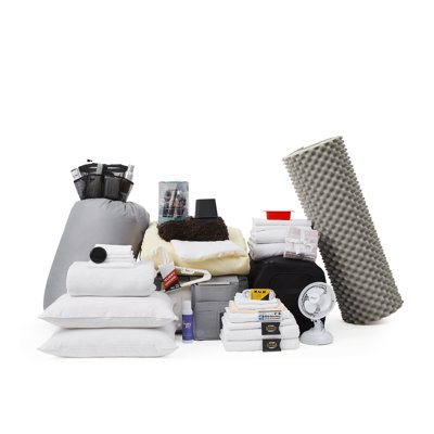 Ensemble de literie 100% complet DormCo Packs - édredon simple TG, draps, ensemble de couverture et plus