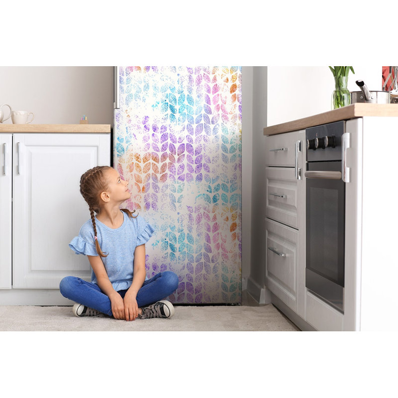 Abstract Door Decal