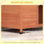 Solid Wood Dog House