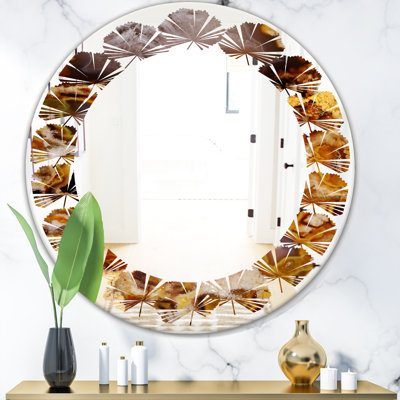 Miroir mural Leaves Sand