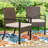 Salem 4 - Person Patio Dining Set with Square Table , Cushions Included