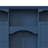 Entryway Hall Tree with Bench and Storage, Deep Blue, 77-Inch Tall, 7 Hooks and Adjustable Shelves