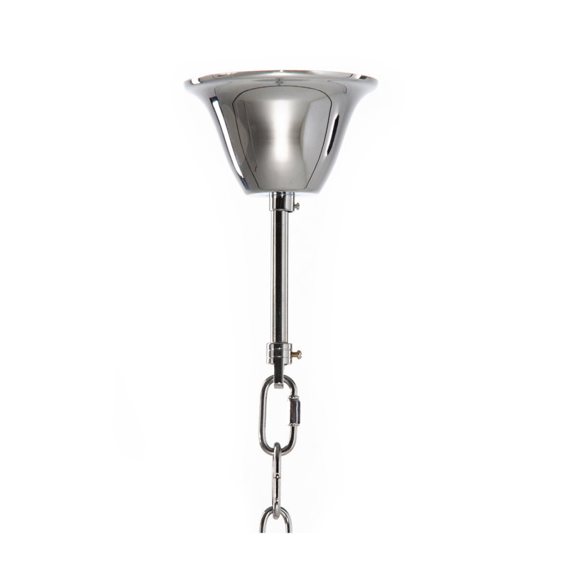 Drumanduff 1 - Light Chrome Lantern Pendant