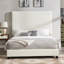 Lit plateforme en tissu d'ameublement-1449125336