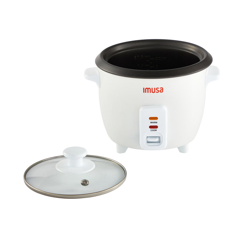 8cup Electric Ceramic Rice Cooker, White, 16 cups