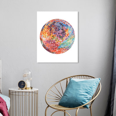 «Eyja Disco Ball I» sur toile