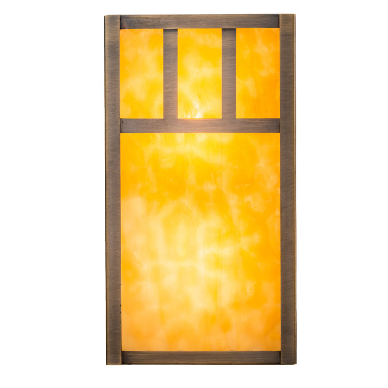 2 - Light Flush Mounted Sconce