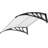 Polycarbonate Transparent Window Door Awning Spliced Canopy-105449826