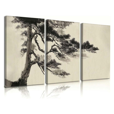 3 Piece Wrapped Canvas Wall Art