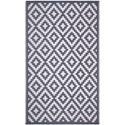 Izna Outdoor Rug Recycled Plastic Straw Waterproof Patio