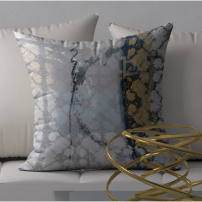 Simple Skillful Square Pillow Cover & Insert