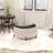 Chenille Storage Ottoman-2065741793
