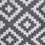 Rectangle 120 cm x 170 cm Geometric Hand Woven Indoor / Outdoor Area Rug