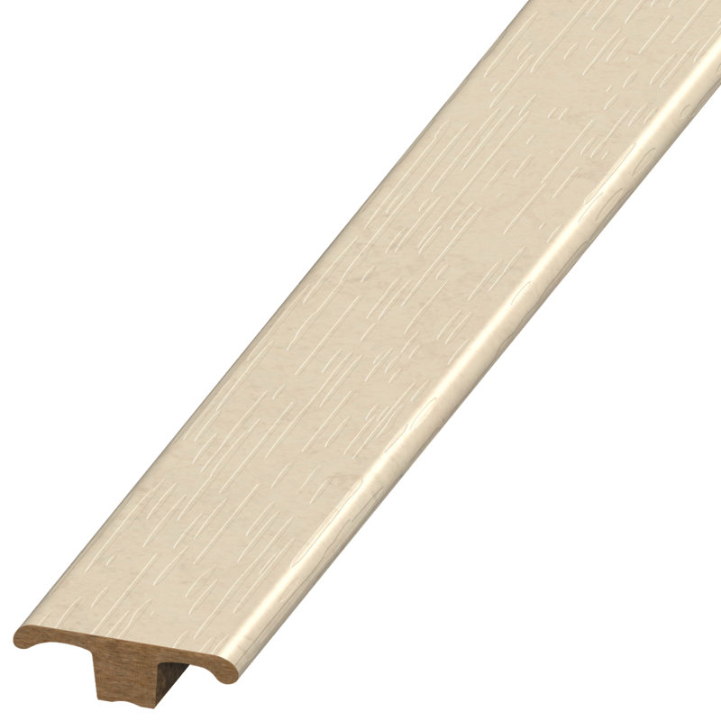 Moulure en T d'ingénierie en bois d'ingénierie de 0,5 po d'épaisseur x 1,59 po de largeur x 94 po de longueur, Barbade