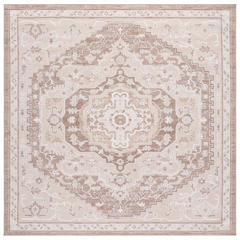 Sydney 400 Performance Abstract Indoor Rug, Square 6'6"