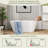 Freestanding Soaking Acrylic Bathtub with Pop Up Drain and Overflow Hole-125397135-125397132