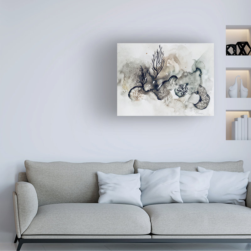 Art mural sur toile tendue - art mural «submerged Secrets» par Amy Tieman pour le salon, la chambre à coucher ou le bureau - 18 x 24