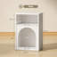 40cm W Manufactured Wood Bedside Table