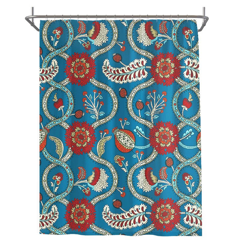 Rideau de douche en polyester, H 71 po x l 71 po