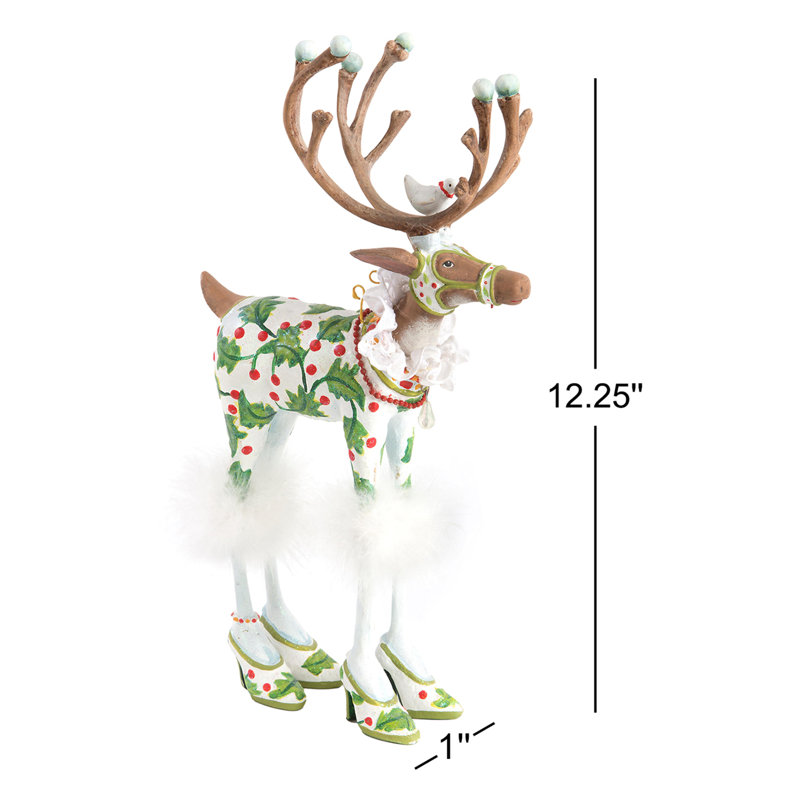Patience Brewster Dash Away Vixen Reindeer Figure