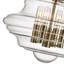Luminaire suspendu géométrique simple à 4 lumières Roth-891981914