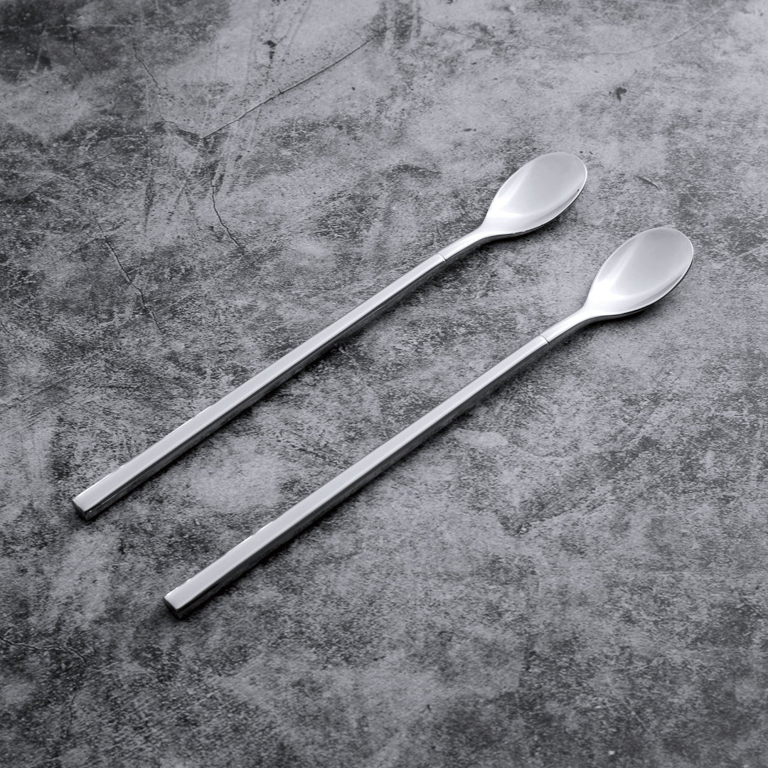 Stainless Steel Iced Beverage Spoon (Set of 4) Prep & Savour