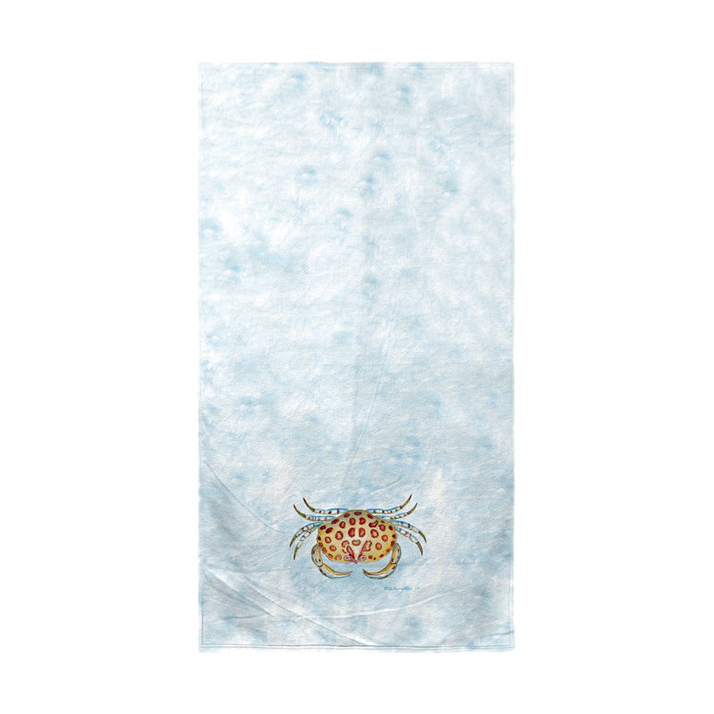 Serviette de plage calico crab Rossetti