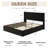 Braya Hydraulic Lift Up Storage Upholstered Platform Bed-1331272406-1304122948