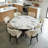 Wooden Dining Chairs Set of 6, Modern Fabric Upholstered Dining Room Chair Kitchen Chairs, Farmhouse Dinner Chair for Kitchen Dining Room -484912009