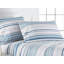 Ensemble de draps en microfibre Coastal Stripes Collection-1430650484-1430650485