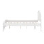 Platform Bed With Flower Shape Headboard-125980805
