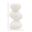 Serenade Concrete End Table, White