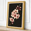Moonlit Cherry Blossom Botanical - Wrapped Canvas-603826350-603826348