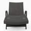 Chaise longue avec accoudoirs pour patio-1692943556