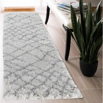 Thornburg Geometric Shaggy Area Rug